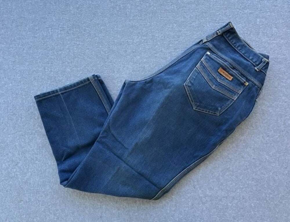 Vintage 80s Gitano High Waisted Straight Leg Jeans Women's Size 18 Regular